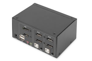 Digitus DS-12862 KVM-switch Zwart