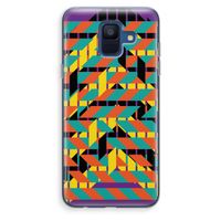 Skew Bee 2: Samsung Galaxy A6 (2018) Transparant Hoesje
