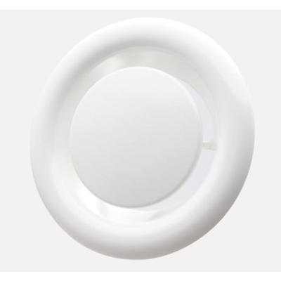 Afvoerventiel Ø 100mm - Staal - Aansluitbus - Voor afvoer van lucht