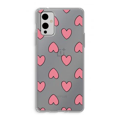 Ondersteboven verliefd: OnePlus 9 Transparant Hoesje