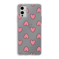 Ondersteboven verliefd: OnePlus 9 Transparant Hoesje
