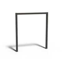 Gecoat stalen pergola U vorm 220x10cm.