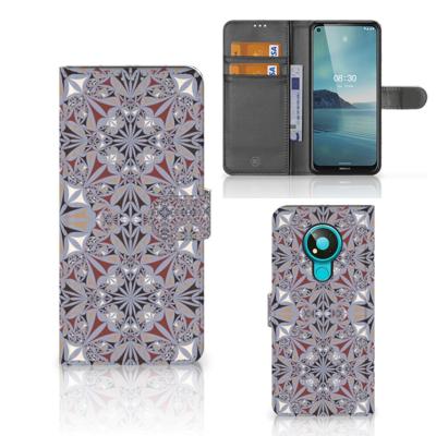 Nokia 3.4 | Bookcase | Flower Tiles