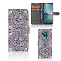 Nokia 3.4 | Bookcase | Flower Tiles