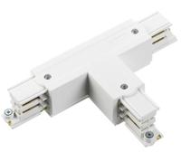 Nordic t-stuk vast 90gr. tbv. rail wit links 5050050