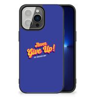 iPhone 13 Pro | Telefoon Hoesje | met tekst Never Give Up