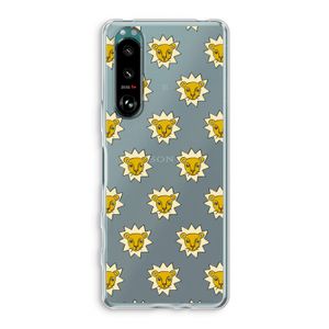 Leeuwenkoppen: Sony Xperia 5 III Transparant Hoesje
