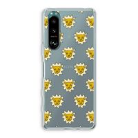 Leeuwenkoppen: Sony Xperia 5 III Transparant Hoesje