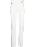 Roberto Cavalli jean à coupe droite - Blanc