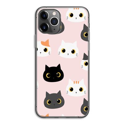 Katten: iPhone 11 Pro Transparant Hoesje