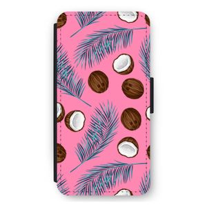 Kokosnoot roze: iPhone 12 Pro Max Flip Hoesje