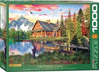 The Fishing Cabin - Dominic Davison Puzzel 1000 Stukjes