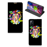 Samsung Galaxy M51 Magnet Case Lion Color - thumbnail