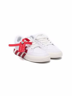 Off-White Kids baskets Vulcanized - Blanc