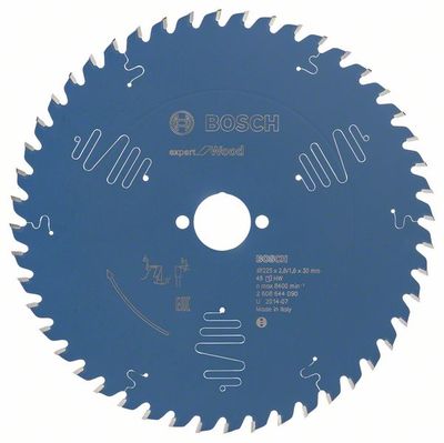 Bosch Accessoires Cirkelzaagblad expert for Wood 225x30x2.6/1.6x48 T - 2608644090