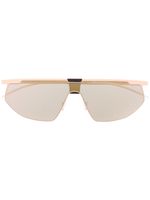 Mykita lunettes de soleil à monture oversize - Rose