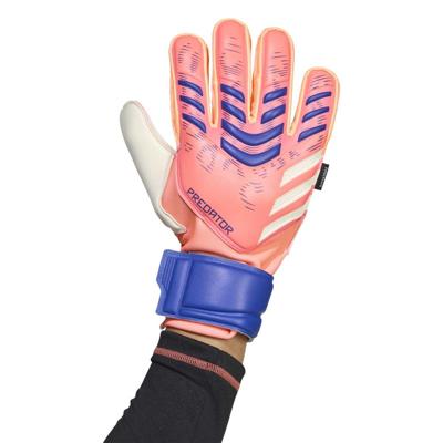 adidas Predator Match Fingersave Keepershandschoenen Oranje Wit Blauw
