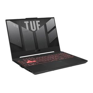 ASUS TUF Gaming A15 FA507NV-LP066W 7735HS Notebook 39,6 cm (15.6") Full HD AMD Ryzen™ 7 16 GB DDR5-SDRAM 512 GB SSD NVIDIA GeForce RTX 4060 Wi-Fi 6 (802.11ax) Windows 11 Home Zwart, Grijs