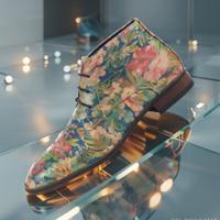 Botanical Dream High Lureaux - Handgemaakte Nette Schoenen Voor Heren Botanical Dream High Lureaux - Handgemaakte Nette Schoenen Voor Heren