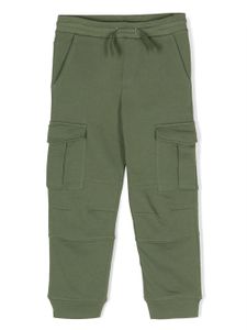 Stella McCartney Kids pantalon de jogging en coton à poches cargo - Vert