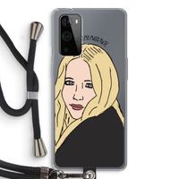 Mary Kate: OnePlus 9 Pro Transparant Hoesje met koord
