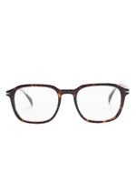 Eyewear by David Beckham DB 1084 square-frame glasses - Marron