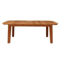 Eettafel Home ESPRIT Teakhout 200 x 90 x 74 cm