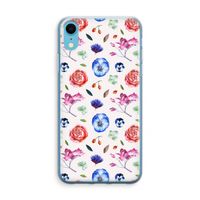 Bloemetjes: iPhone XR Transparant Hoesje