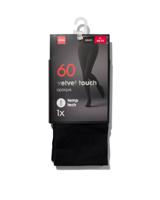 HEMA Velvet Temptech Panty Opaque 60 Denier Zwart (zwart)