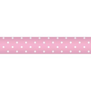 Wicotex Tafelpapier op rol Damast 118 cm x 10 mtr. Stip roze