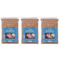 Knutsel/hobby Kersenpitten - 3x - 1 kilo - warmtezak kersenpitten - voor in de magnetron