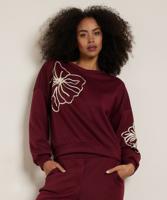 trui met bloem embroidery