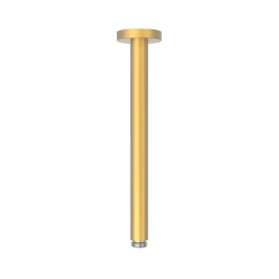 Douchearm Tres Exclusive | 28 cm | Plafond montage | Messing | Rond | 24k Goud mat