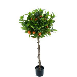 Nova Nature - Orange tree Sevilla in pot orange 90 cm kunstbloem