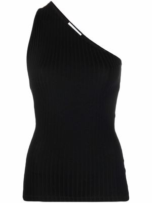 Rodebjer haut à design asymétrique à une épaule - Noir