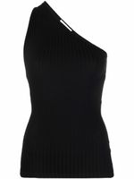 Rodebjer haut à design asymétrique à une épaule - Noir Rodebjer haut à design asymétrique à une épaule - Noir