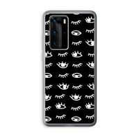 Eye pattern #3: Huawei P40 Pro Transparant Hoesje Eye pattern #3: Huawei P40 Pro Transparant Hoesje
