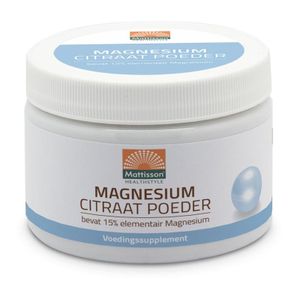 Magnesium citraat poeder 15%