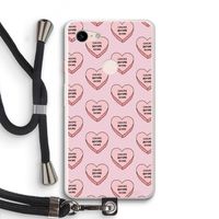 Chicks before dicks: Pixel 3 XL Transparant Hoesje met koord