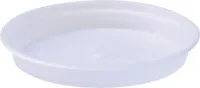 Elho green basics schotel 14 cm transparant