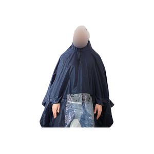 Poncho de luxe , Koplampproof one-size-fits-all Navy Blauw