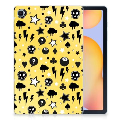 Tablet BackCover Samsung Galaxy Tab S6 Lite | S6 Lite (2022) Punk Geel