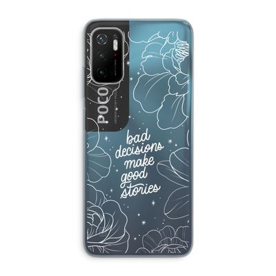 Good stories: Xiaomi Poco M3 Pro 5G Transparant Hoesje