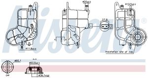 Expansietank, koelvloeistof 996288