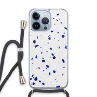 Terrazzo N°5: iPhone 13 Pro Transparant Hoesje met koord