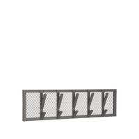 LABEL51 Kapstok Gruff - Burned Steel - Metaal - L