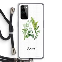 Green Brush: OnePlus 9 Pro Transparant Hoesje met koord