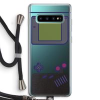 Game On: Samsung Galaxy S10 Plus Transparant Hoesje met koord