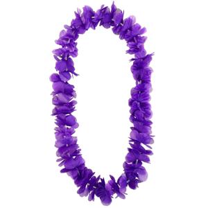 Hawaii krans - paars - stof - hawaikransen - 1 meter - tropisch - hawaii slinger
