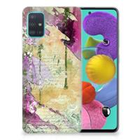 Smartphone hoesje Samsung Galaxy A51 Letter Painting